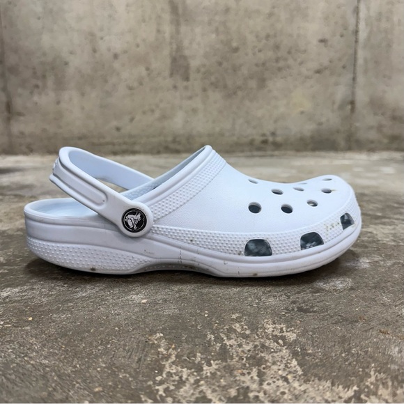 Crocs Classic Clog Baby Blue Slip On Comfort Shoes Women’s 8 - Picture 2 of 8